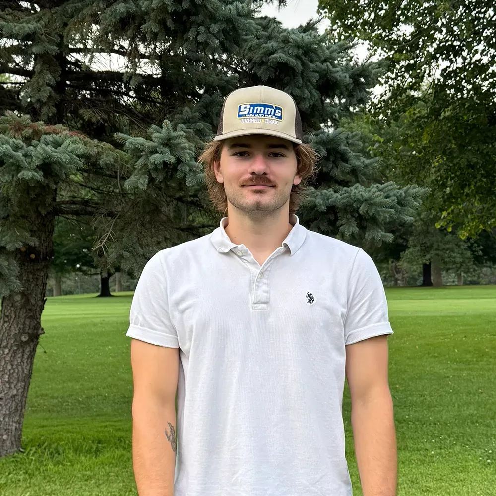 Zach Morris, owner of Gutter Co. MN, in central Minnesota